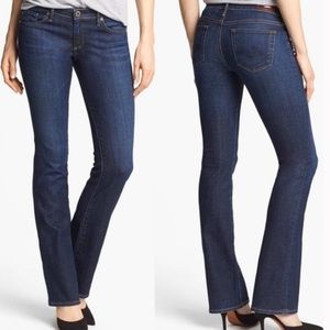 AG Adriano Goldschmied Olivia Skinny Boot Cut Dark Wash Denim Jeans Women’s 28